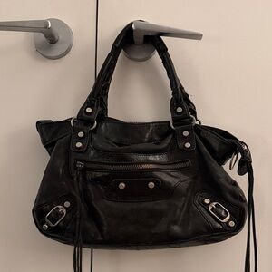 BALENCIAGA LE CITY FIRST BAG BLACK